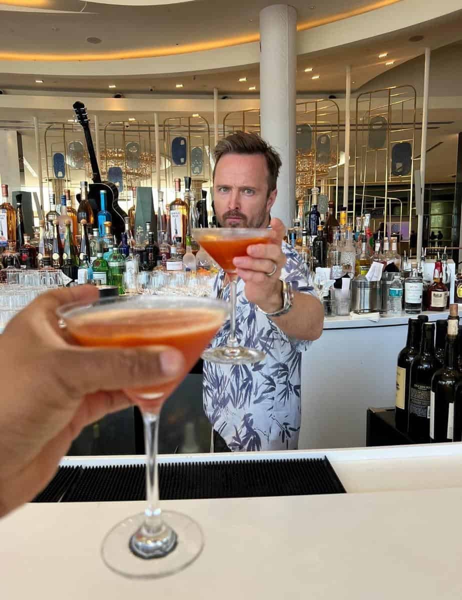 Aaron Paul in South Beach