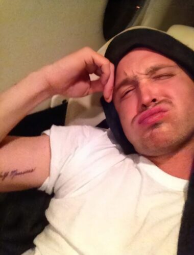 RJ Mitte Gets Tattoo Peer Pressure From Bryan Cranston  Aaron Paul  Conan  Classic